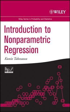 Introduction to Nonparametric Regression de K Takezawa