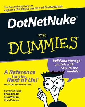 DotNetNuke For Dummies de Willhite