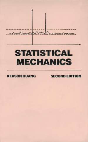 Statistical Mechanics de Kerson Huang