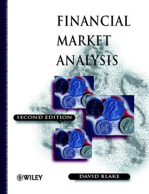 Financial Market Analysis 2e de D Blake