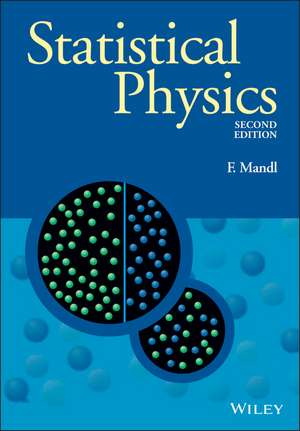 Statistical Physics 2e de F Mandl