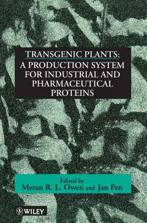 Transgenic Plants de Meran R L Owen