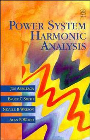 Power System Harmonic Analysis de J Arrillaga