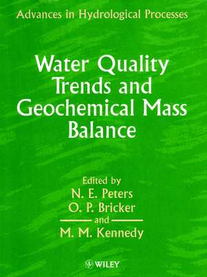 Water Quality Trends & Geochemical Mass Balance de NE Peters