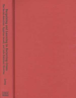 Bargaining and Learning in Recurring Crises: The Soviet-American, Egyptian-Israeli, and Indo-Pakistani Rivalries de Russell J. Leng