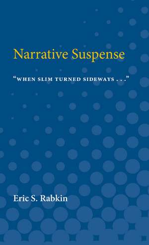 Narrative suspense de Eric S. Rabkin