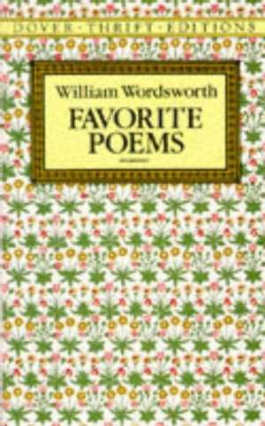 Favorite Poems de William Wordsworth