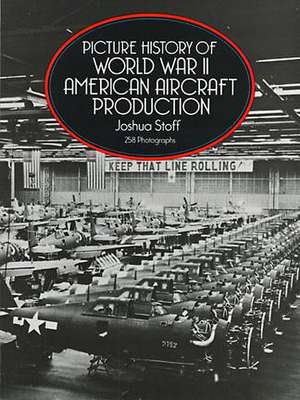 Picture History of World War II American Aircraft Production de Joshua Stoff