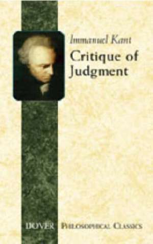 Critique of Judgment de Immanuel Kant