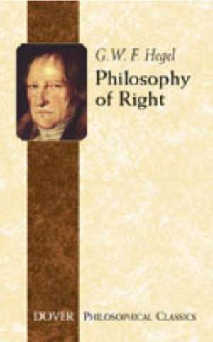 Philosophy of Right de G. W. F. Hegel