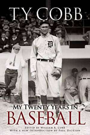 My Twenty Years in Baseball de Ty Cobb