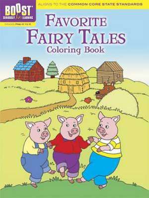 Favorite Fairy Tales Coloring Book de Fran Newman-D'Amico