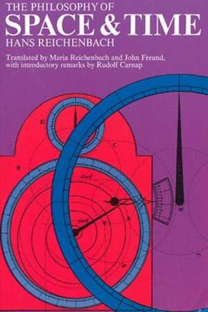 The Philosophy of Space and Time de Hans Reichenbach