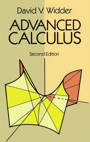 Advanced Calculus de David V Widder