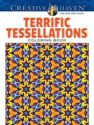 Terrific Tessellations Coloring Book de John M. Alves