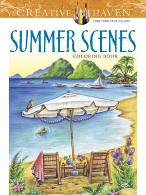 Creative Haven Summer Scenes Coloring Book de Teresa Goodridge