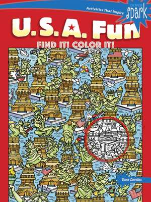 SPARK USA FUN FIND IT COLOR IT de Diana Zourelias