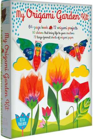 My Origami Garden Kit de Faulkner, Rita