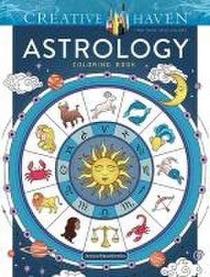 Creative Haven Astrology Coloring Book de Jessica Mazurkiewicz