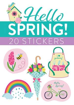 Hello Spring! 20 Stickers de Jessica Mazurkiewicz