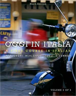 Oggi in Italia, Volume II de Franca Merlonghi