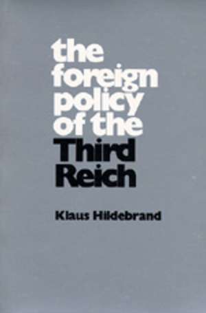 Foriegn Policy 3rd Reich de Hildebrand