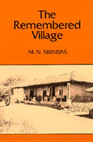 Remembered Village (Paper) de Srinivas