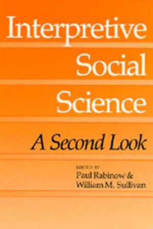 Intpretative Social Science – A Second Look (Paper) de Rabinow