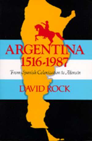 Argentina 1516–1987 (Paper) de Rock