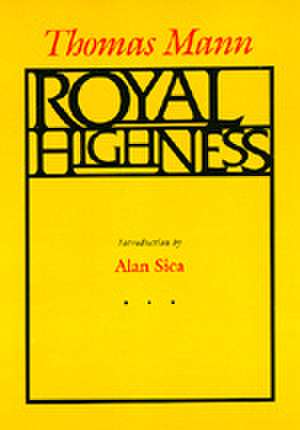 Royal Highness (Paper) de Mann