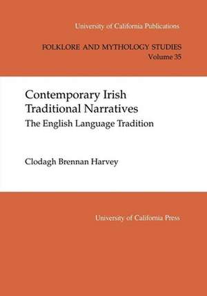 Cont Irish Traditional Narrative V35 de Harvey