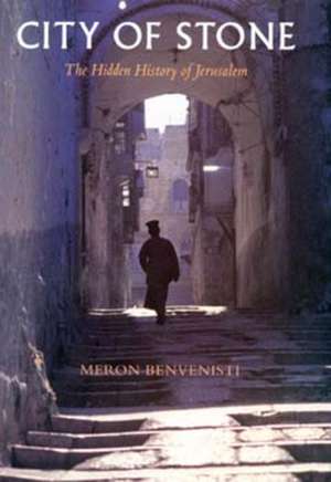 City of Stone – The Hidden History of Jerusalem (Paper) de Meron Benvenisti