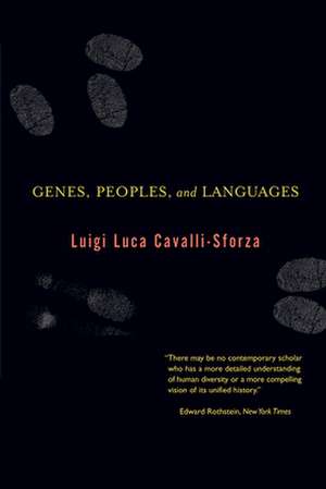 Genes, Peoples and Languages de Luigi Luca Cavalli–sforza