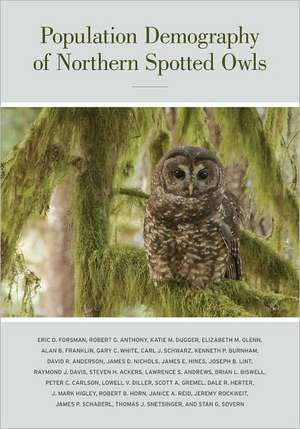 Population Demography of Northern Spotted Owls de Eric Forsman