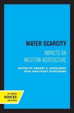 Water Scarcity de Ernest A. Engelbert