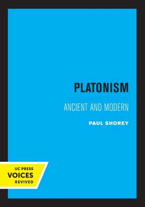 Platonism de Paul Shorey