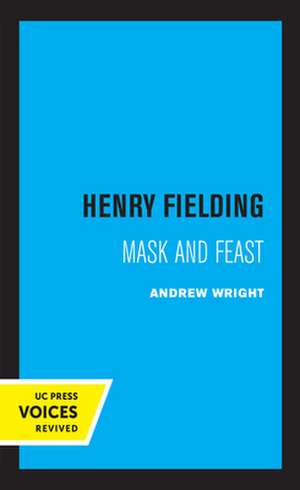 Henry Fielding de Andrew Wright