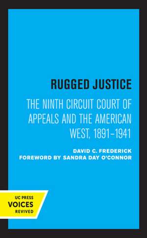 Rugged Justice de David C. Frederick