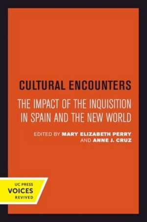 Cultural Encounters de Anne J. Cruz