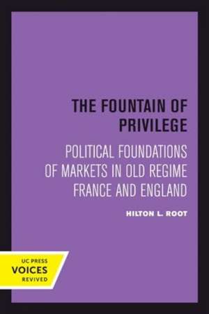 The Fountain of Privilege de Hilton L. Root