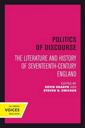 Politics of Discourse de Kevin Sharpe