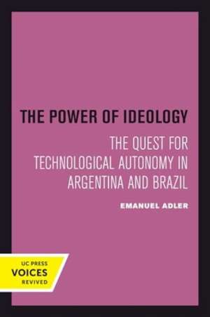 The Power of Ideology de Emanuel Adler