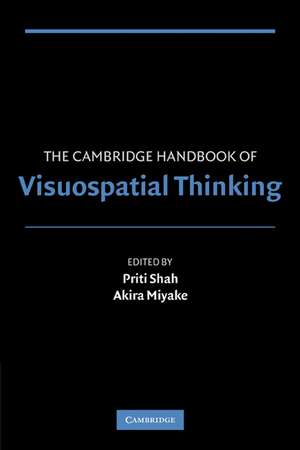 The Cambridge Handbook of Visuospatial Thinking de Priti Shah