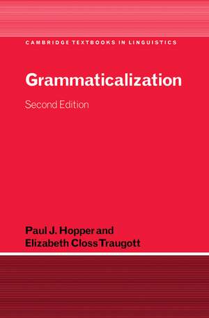 Grammaticalization de Paul J. Hopper