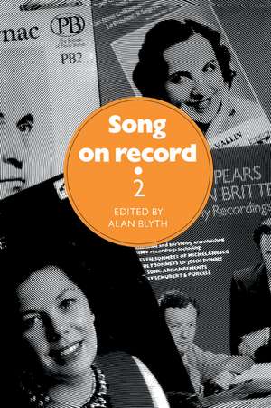 Song on Record de Alan Blyth