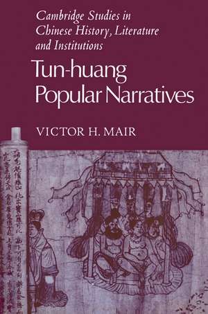 Tun-huang Popular Narratives de Victor H. Mair