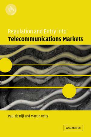 Regulation and Entry into Telecommunications Markets de Paul de Bijl