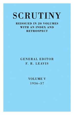 Scrutiny de F. R. Leavis