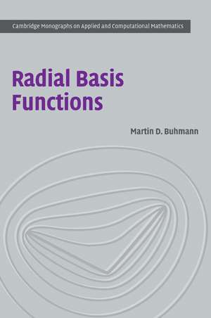 Radial Basis Functions: Theory and Implementations de Martin D. Buhmann