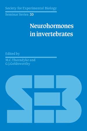 Neurohormones in Invertebrates de M. C. Thorndyke